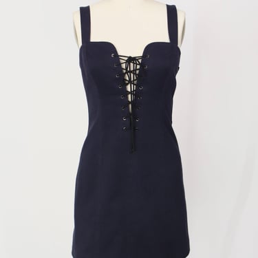 1990s Yves Saint Laurent Corset Dress