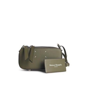 Maison Margiela 'Doll' Green Leather Crossbody Bag Women