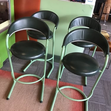 Vintage Tubular Cantilever Stools (Seattle)