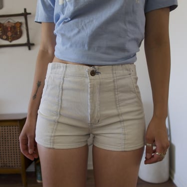 Vintage 70's 80's California Rainbow Corduroy Shorts 