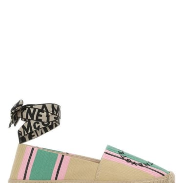 Stella Mccartney Women Multicolor Raffia Gaia Espadrilles