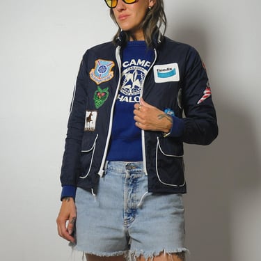 1970's Patched Nylon Jacket