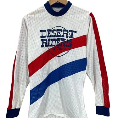 Vintage 70's Desert Riders of Tucson Motocross Racing Jersey Small