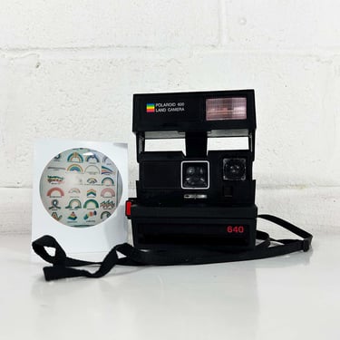 Vintage Polaroid Camera 600 Land 640 Instant Film Photography Tested Working Photographer Birthday Gift 90s 1990s 