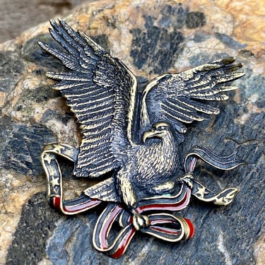 Vintage Insignia Eagle Wing Pin 