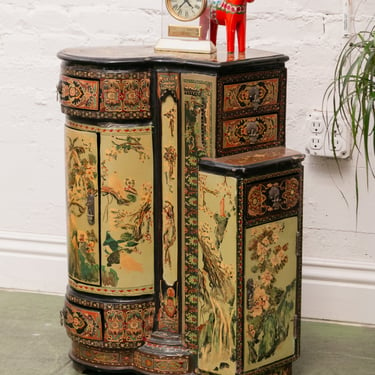 Antique Chinese Hand Painted Cabinet