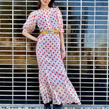 Lets Polka 30's Voile Dress