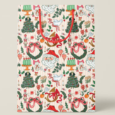 Nostalgic Christmas Medium Paper Gift Bag