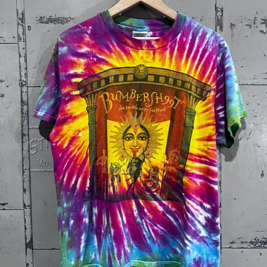 VTG 1999 Bumbershoot Festival t-shirt The Seattle Arts Festival tie dye R.E.M. size m 