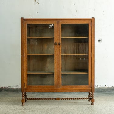 Stickley Bros Antique Curio Cabinet