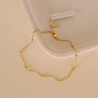 Gold Ball Bracelet