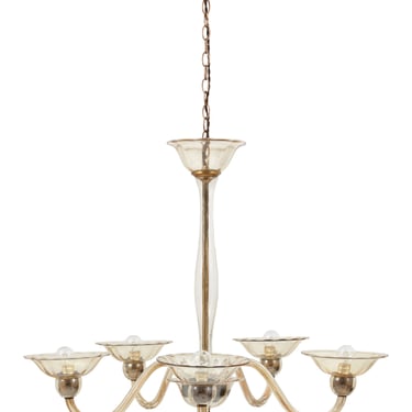Vintage Murano Glass Chandelier