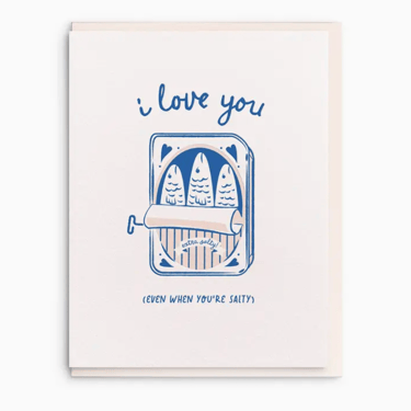 Salty Greeting Card
