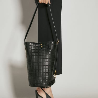 Saint Laurent Women Cecile Leather Shoulder Bag