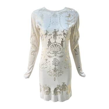 Vivienne Westwood 'Dressing Up' A/W 1991/1992 Boulle Dress in Pearl White