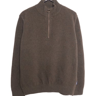 Half-Zip Soft Wool Sweater