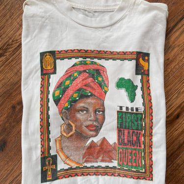 Vintage &quot;The First Black Queen&quot; T-Shirt (1993)
