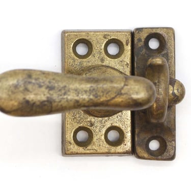 Brass Plated Steel Vintage Window Casement Latch