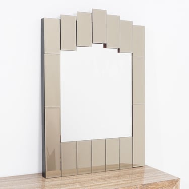 Art Deco Style Mirror, 1980s 