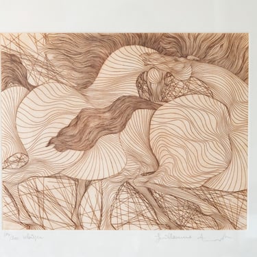 Guillaume Azoulay Signed Etching