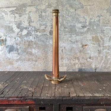 Vintage 25” Brass Powhatan Fire Hose Nozzle 