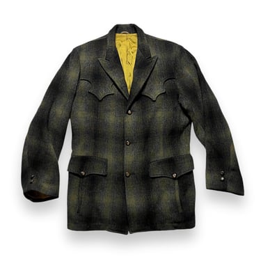 1960s Schott Rancher Western Suede Fringe Jacket - Size 42