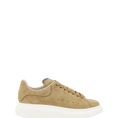 Alexander Mcqueen Men Suede Leather Sneakers