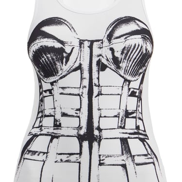 Jean Paul Gaultier 'Jersey Cage Top - Women