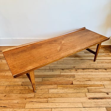 MCM Lane Coffee Table with Inlay Design