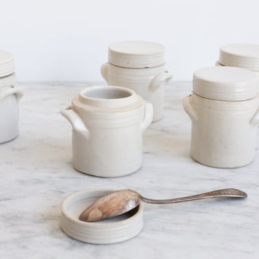 Petite Stoneware Crock with Lid