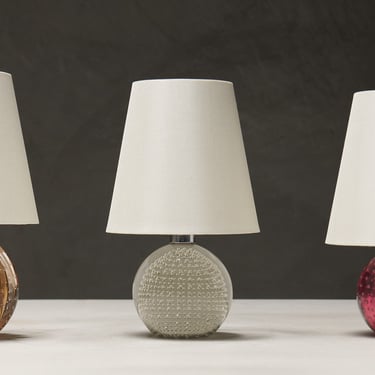 BOULICANTE 'BUBBLE' SEGUSO TABLE LAMP(s), MURANO, 1960