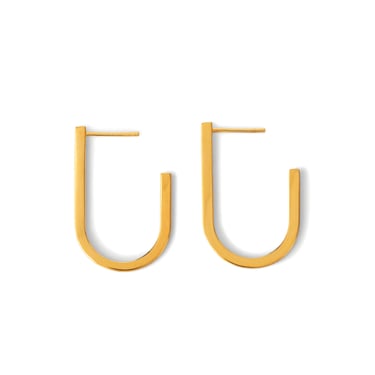 June | Modern Hoop Earrings