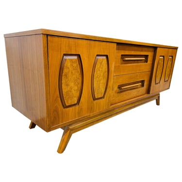 Mid-Century Modern Young Manufacturing Walnut Sideboard 