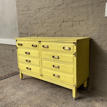 Vintage Yellow Chest of Drawers