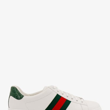 Gucci Man Ace Man White Sneakers