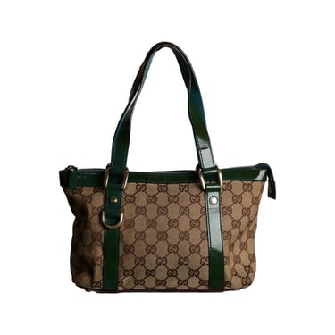 Gucci Green Logo Shoulder Bag