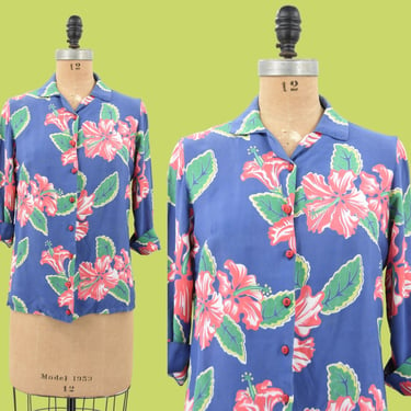 1950s Aloha Spirit blouse 