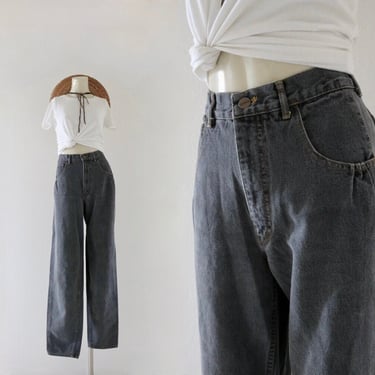 charcoal high waist jeans - 29 