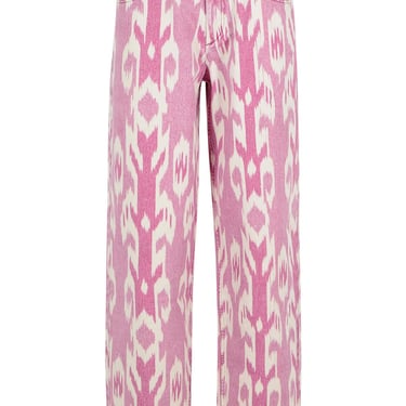 Isabel Marant Etoile 'Joanny' Pink Cotton Jeans Women