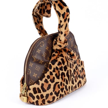 1996 "La Centenaire" Leopard Print Alma Bag