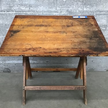 Fir Drafting Table (Seattle)