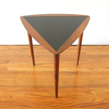 Mid Century Modern Triangle Table by Arthur Umanoff