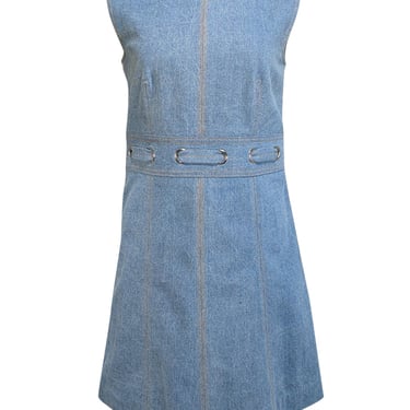 Veronica Beard - Medium Wash Blue Denim Makeba Dress Sz 4