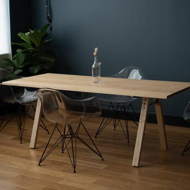 A-Frame Table, Solid Wood