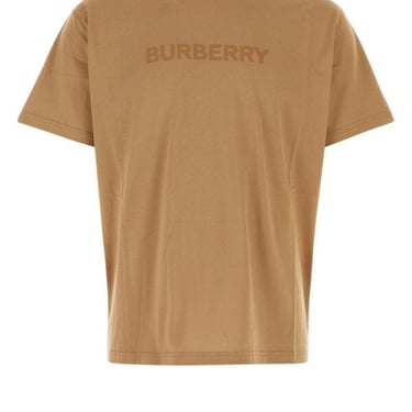 Burberry Men Biscuit Cotton T-Shirt