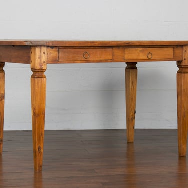 Late 19th Century  French Directoire Style Walnut Writing Table 