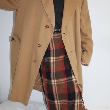 Luxurious Vintage Camel Cashmere Coat