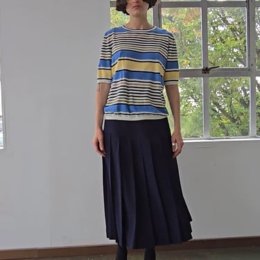 Max Mara Blue Stripe Knit (M)