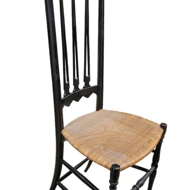Italian Black High Back Chiavari Chair 