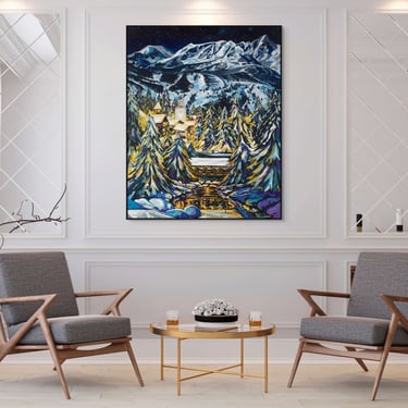 Vail Dream Luxury Metal Print